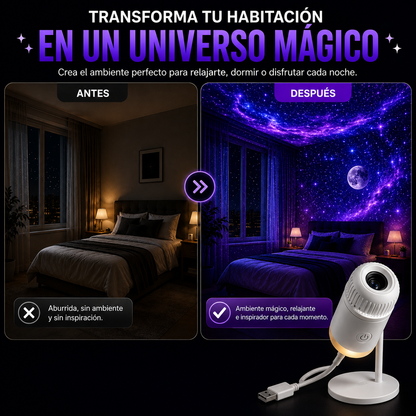 AstraNova™ | Convierte cualquier habitación en una galaxia