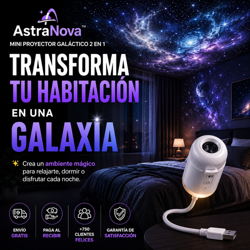 AstraNova™ | Convierte cualquier habitación en una galaxia